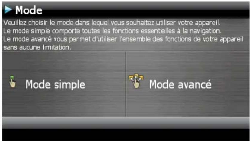MEDION PNA P5455 - Demarrer l'appareil - 1