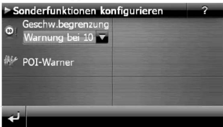 MEDION PNA P5455 - Informationen zur Verkehrssüberwachung (optional) - 3