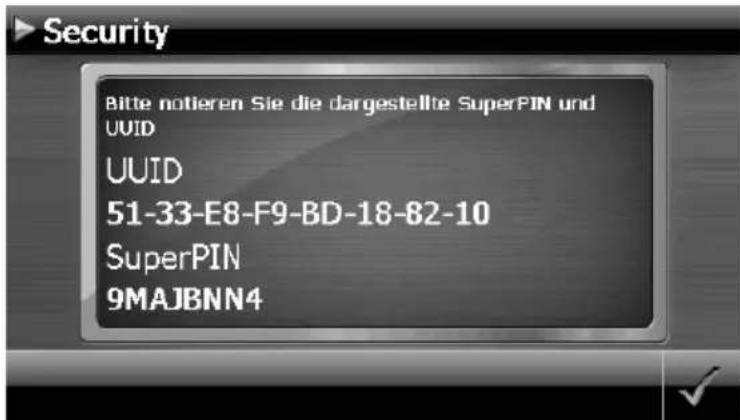 MEDION PNA P5455 - SuperPIN und UUID - 1