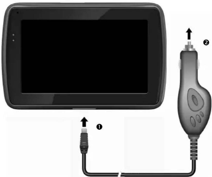 MEDION PNA P5455 - Autoadapter - 1