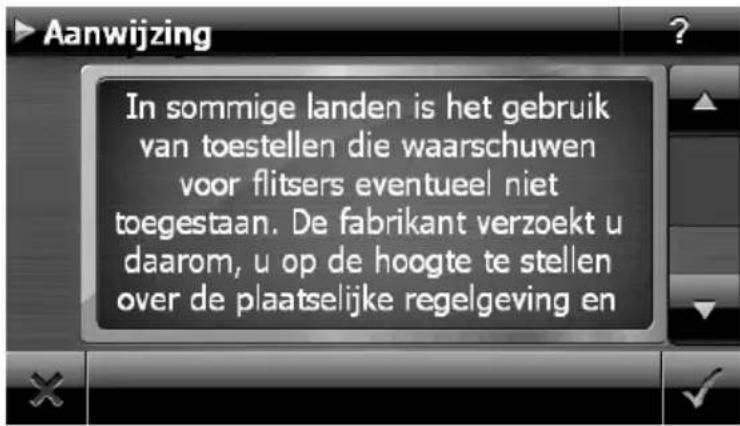 MEDION PNA P5455 - Informatie over verkeerscontroles (optioneel) - 1