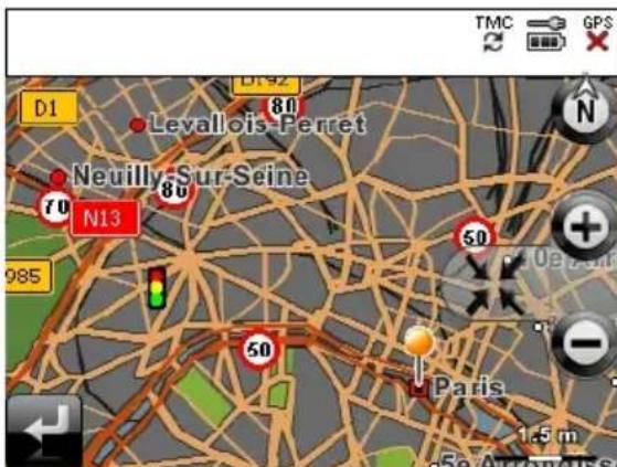 MEDION PNA P3X30 - Informations relatives à la surveillance du traffic - 5