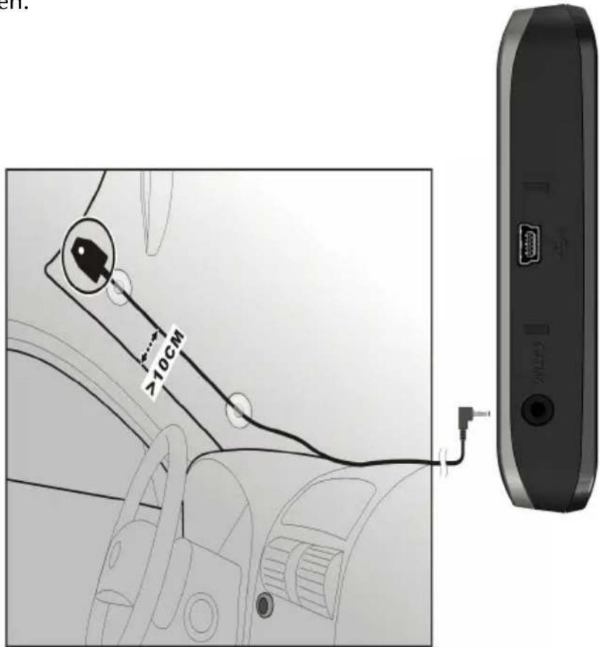 MEDION PNA P3X30 - Anschluss einer externen Wurfantenne (optional) - 1
