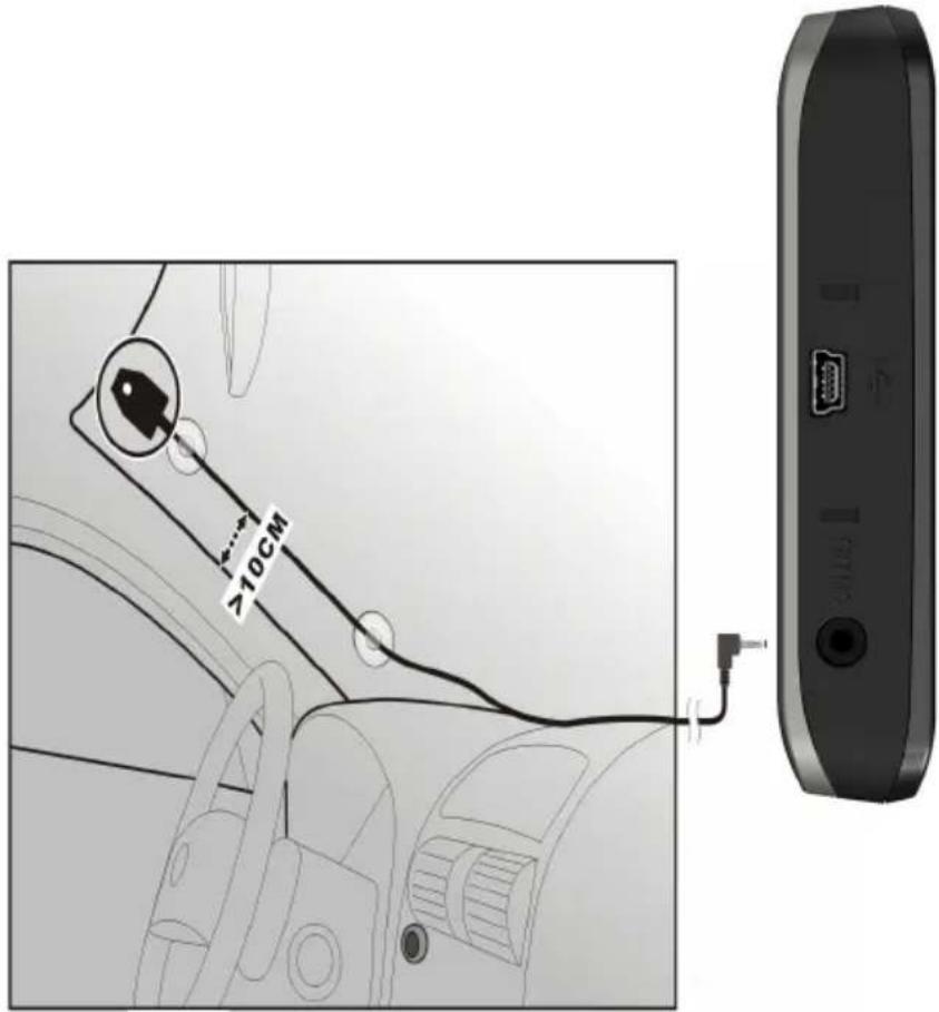 MEDION PNA E3430 - Raccorder une antenne FM externe (en option) - 1