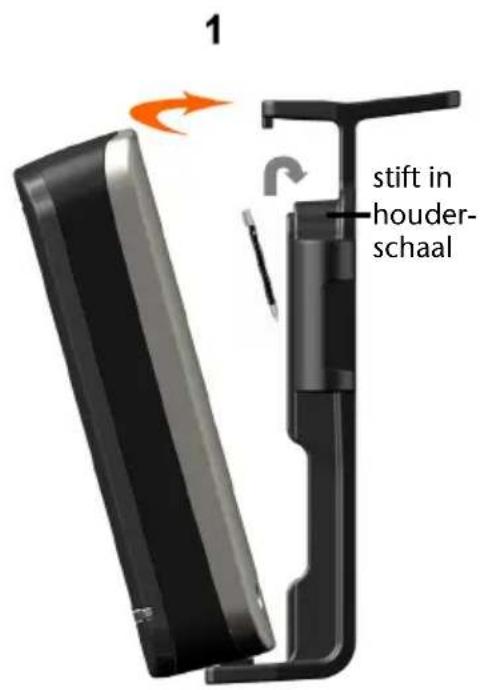 MEDION PNA E3430 - Bevestiging van de navigatiesysteem - 1