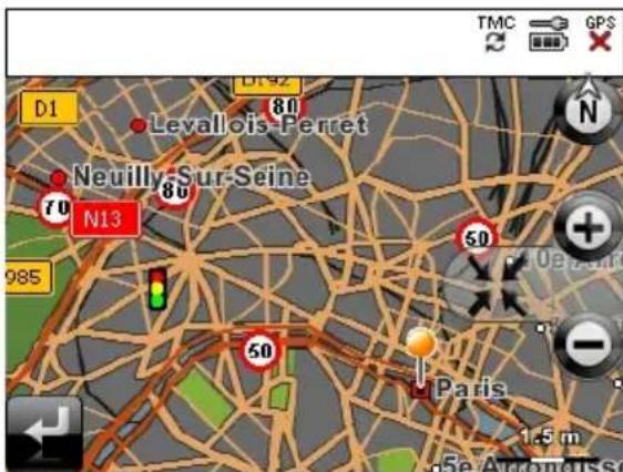 MEDION PNA E3430 - Informations relatives à la surveillance du trafic - 5