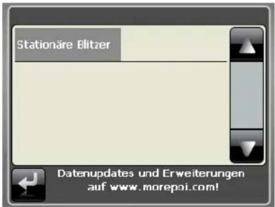 Stationäre Blitzer Datenupdates und Erweiterungen auf www.morepoi.com!