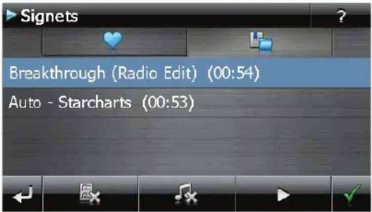 Signets Breakthrough (Radio Edit) (00:54) Auto - Starcharts (00:53)