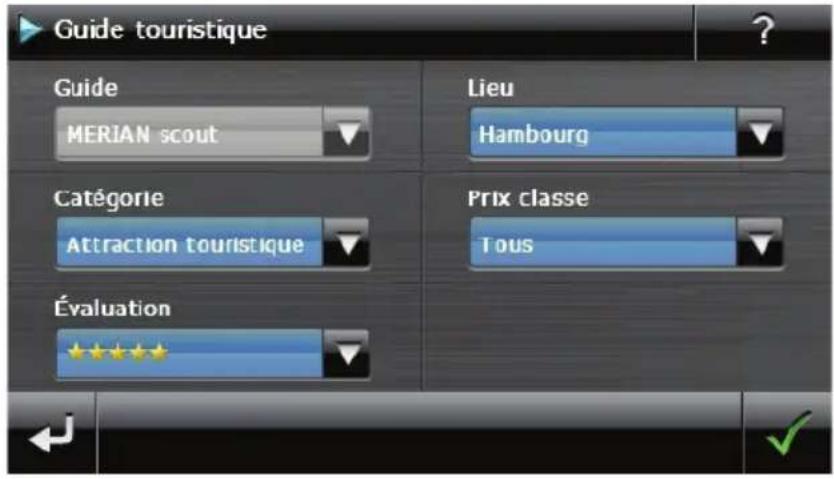 Guide touristique Guide MERIAN scout Lieu Hambourg Catégorie Attraction touristique Prix classe Tous Évaluation