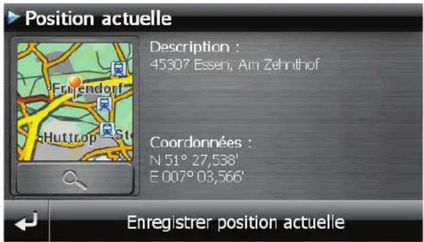 Position actuelle Description : 45307 Essen, Am Zehnithof Coordonnées : N 51° 27,538' E 007° 03,566' Enregistrer position actuelle
