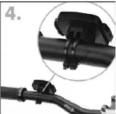 BLAUPUNKT BikePilot - Montez le support sur votre vélo. - 5