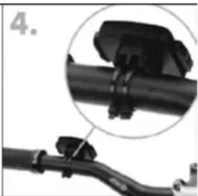 BLAUPUNKT BikePilot - Mounting the bracket on your bicycle - 5