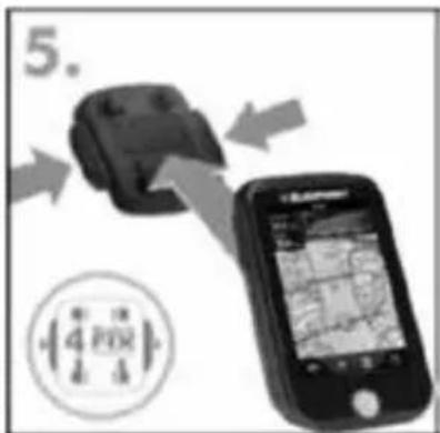 BLAUPUNKT BikePilot - Monter festeinnretningen på sykkelen - 6