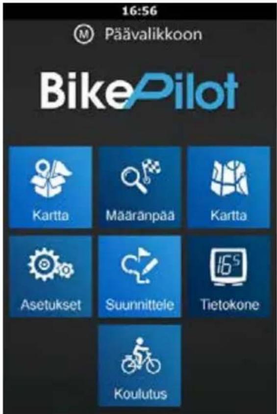 BLAUPUNKT BikePilot - Päävalikko - 1
