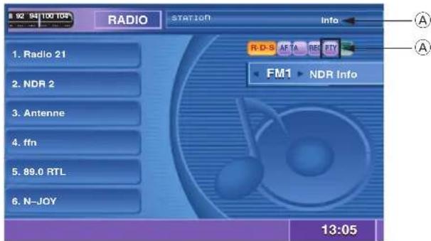BLAUPUNKT ASPEN IVDN 7003 - Recherche de station selon le type de programme - 2