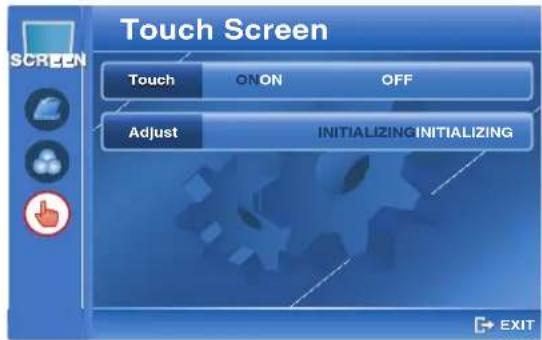 BLAUPUNKT ASPEN IVDN 7003 - Déactivation de l'écran tactile : - 1
