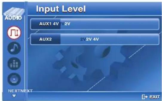 BLAUPUNKT ASPEN IVDN 7003 - Configuration audio - 2