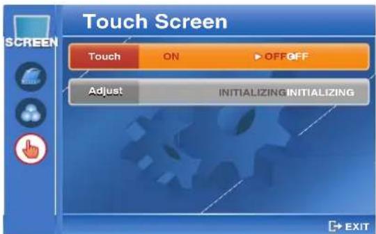 BLAUPUNKT ASPEN IVDN 7003 - Activation de I'ecran tactile : - 1