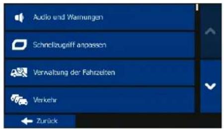 BLAUPUNKT TravelPilot 43 - EinstellungsmENU - 1