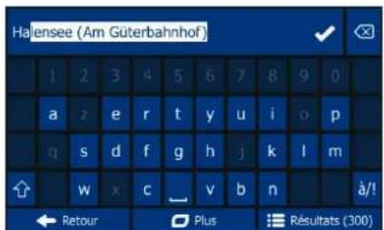 BLAUPUNKT TravelPilot 43 - Acceder a une adresse - 5