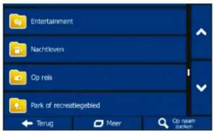 BLAUPUNKT TravelPilot 43 - Voorbeeld van het navigeren aan een interessante plaats - 1