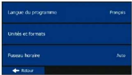 BLAUPUNKT TravelPilot 43 - Menu Réglages - 2