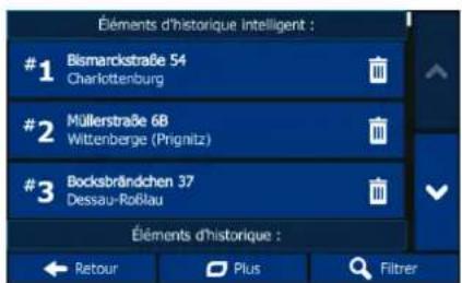 BLAUPUNKT TravelPilot 43 - Menu de destination - 1