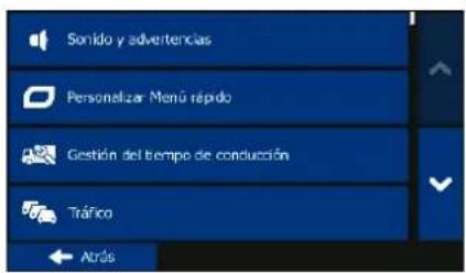BLAUPUNKT TravelPilot 43 - Menu Ajustes - 1