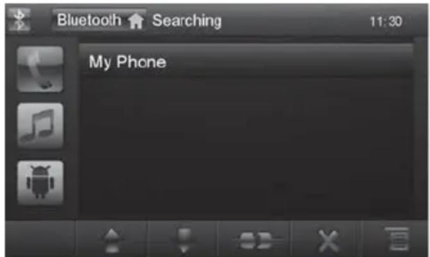 BLAUPUNKT New York 840 - Démarrage du mode Bluetooth - 1