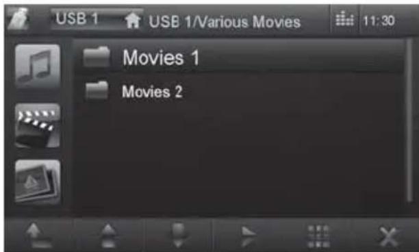 BLAUPUNKT New York 840 - Lecture des fichiers video de DVD/CD, USB ou SDHC - 1