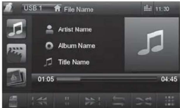 BLAUPUNKT New York 840 - Lecture des fi chiers audio de DVD/CD, USB, SDHC ou iPod/iPhone - 2