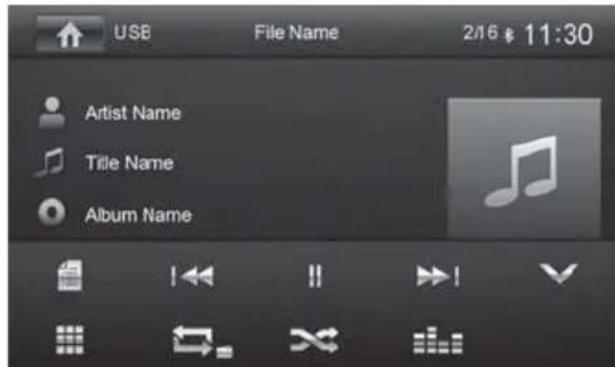 BLAUPUNKT Munchen 530 - Lecture des fi chiers audio de DVD/CD, USB ou microSDHC - 3