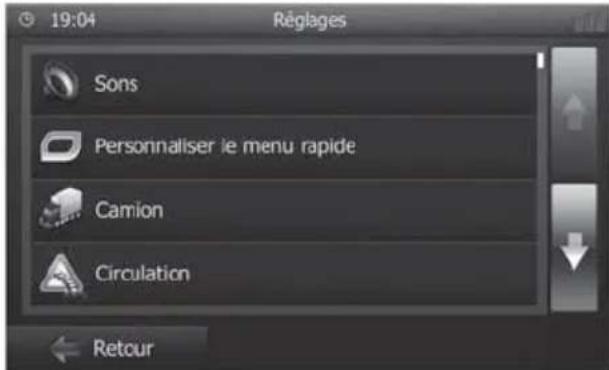 BLAUPUNKT Munchen 530 - Adaptation des options d'itinéraire avant le guidage vers la destination - 2