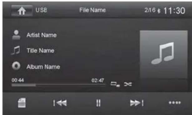 BLAUPUNKT Munchen 530 - Lecture des fi chiers audio de DVD/CD, USB ou microSDHC - 2