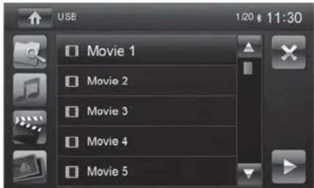 BLAUPUNKT Munchen 530 - Lecture des fichiers video de DVD/CD, USB ou microSDHC - 1
