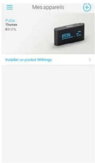 WITHINGS Pulse iOS - Votre Withings Pulse™ a une mémoire interne de 11 jours (le jour en cours et les dix jours précédents). Vous devez donc vous assurer de synchroniser vos données au moins tous les dix jours. - 3