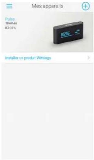 WITHINGS Pulse iOS - Installer votre Withings Pulse - 1