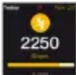 MYKRONOZ ZeWatch 4 - Passos CaloriasDistancia Suspension - 1