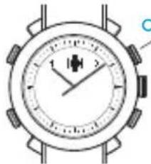 COGITO Classic Series - Pour activer/désactiver le mode silence de vous montre : - 1