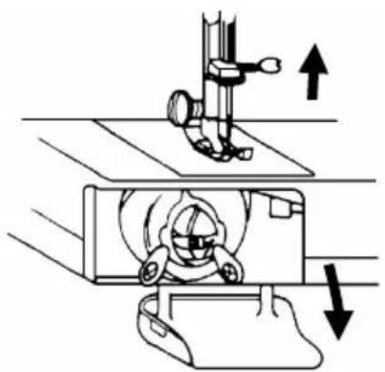 AEG NM230 - GUIDAGE DE L'OURLET (Option) - 3