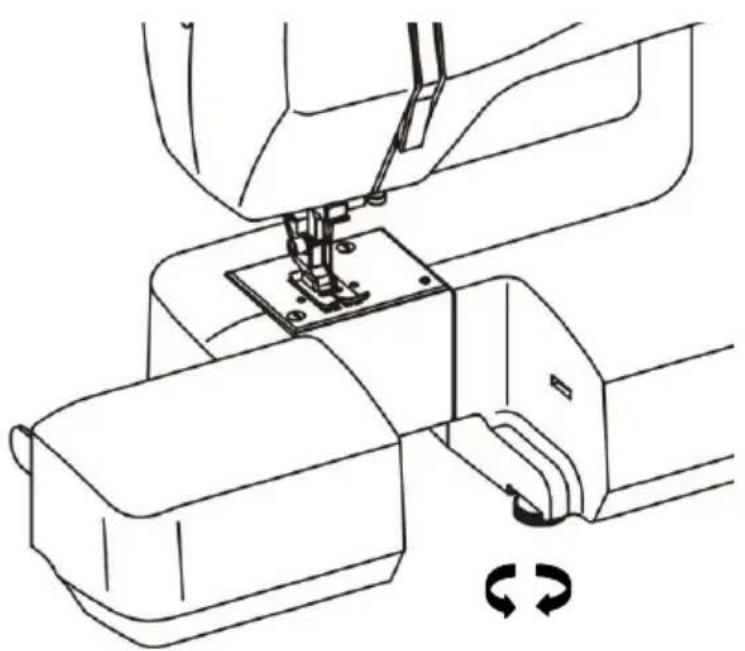 AEG NM230 - POSITIONNEMENT DE LA MACHINE - 1