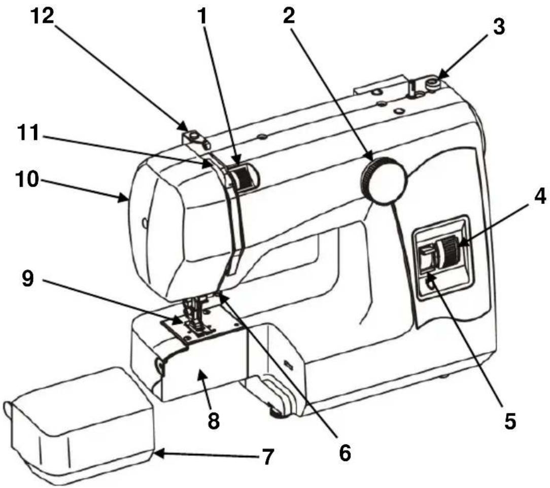 AEG 11230 - PIECES PRINCIPALES (FACE AVANT) - 1