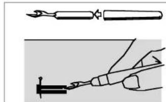 TOYOTA RA75 - CuttingButtonholes - 1