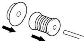 TOYOTA EZ1U1 - Cheminement du fil supérieur - 4