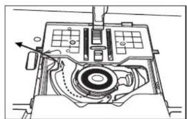 TOYOTA EZ1U1 - Acheminement du fil de la canette - 6