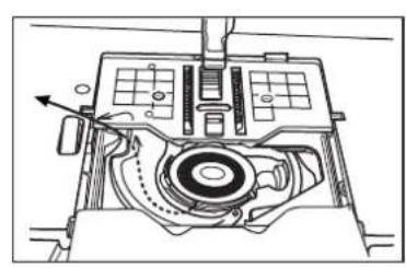 TOYOTA EZ1U23DLCD - Acheminement du fil de la canette - 6