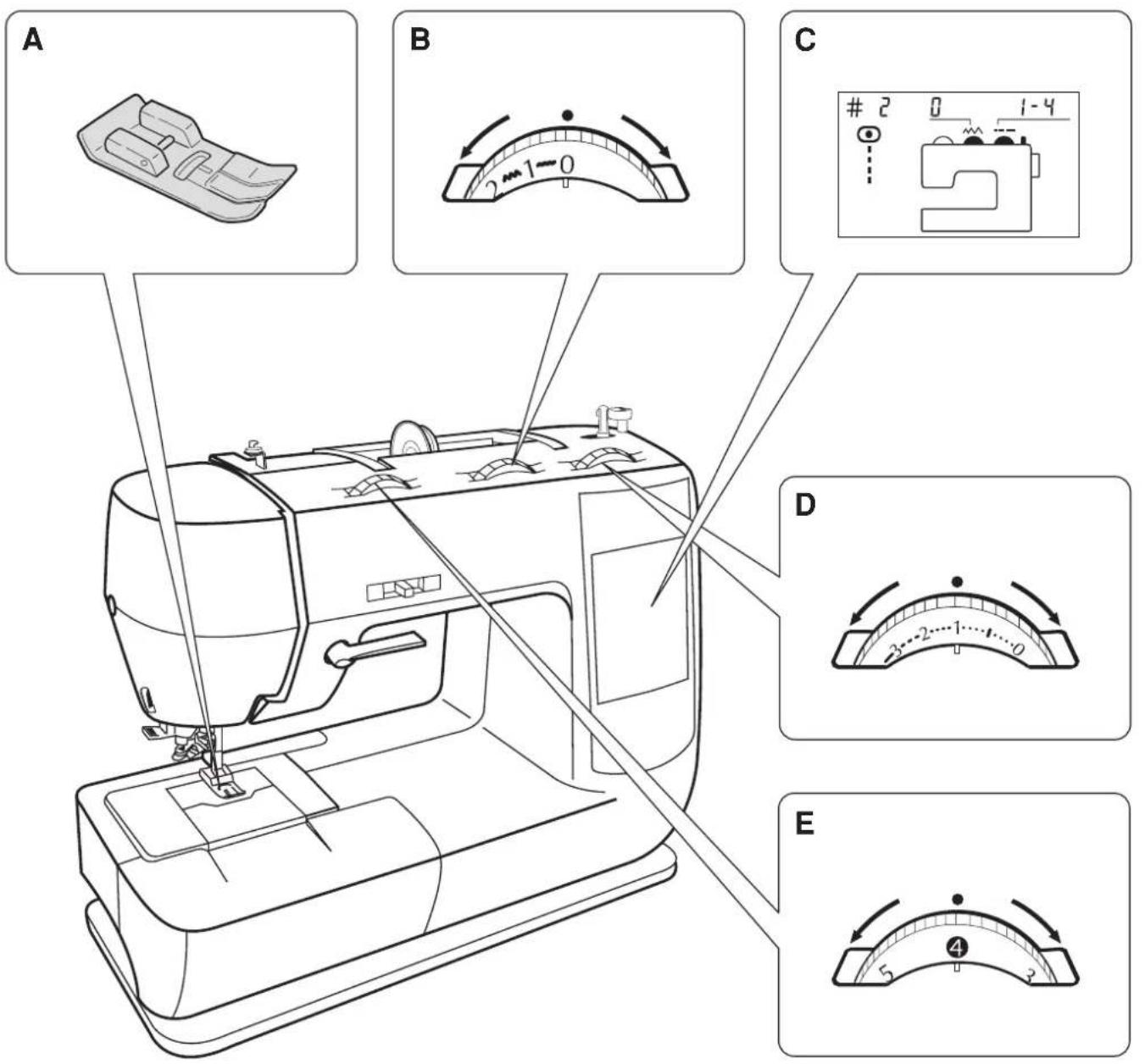 TOYOTA EZ1U23DLCD - Sortir le tissu - 1