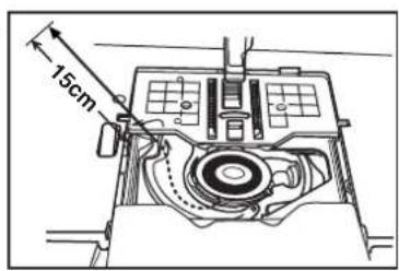 TOYOTA EZ1U23DLCD - Acheminement du fil de la canette - 8