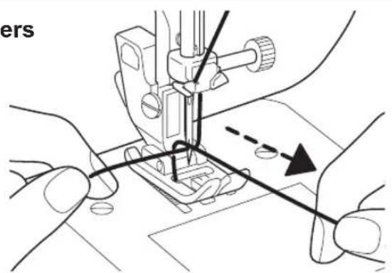 TOYOTA ECO15CJ - Tirer le fil inférieur - 4