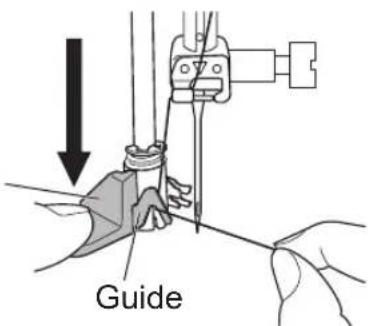 TOYOTA ECO15CJ - Utilisation de l'enfileur - 1
